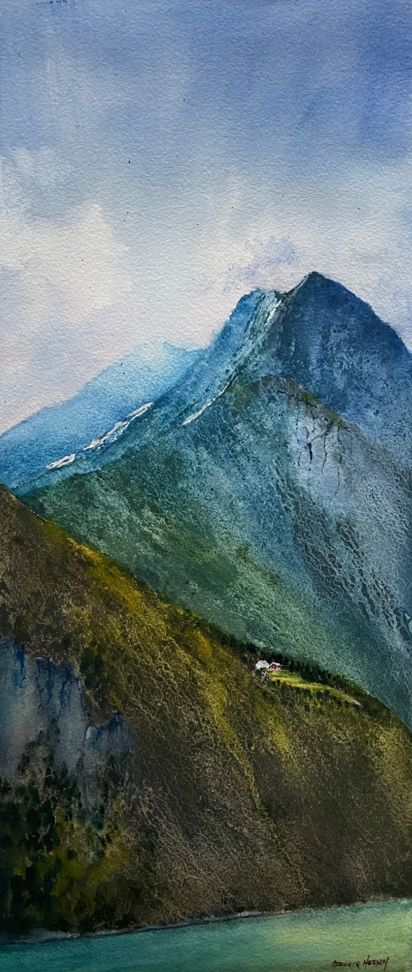 «Smoge fjellgård» 24x55 kr 3200