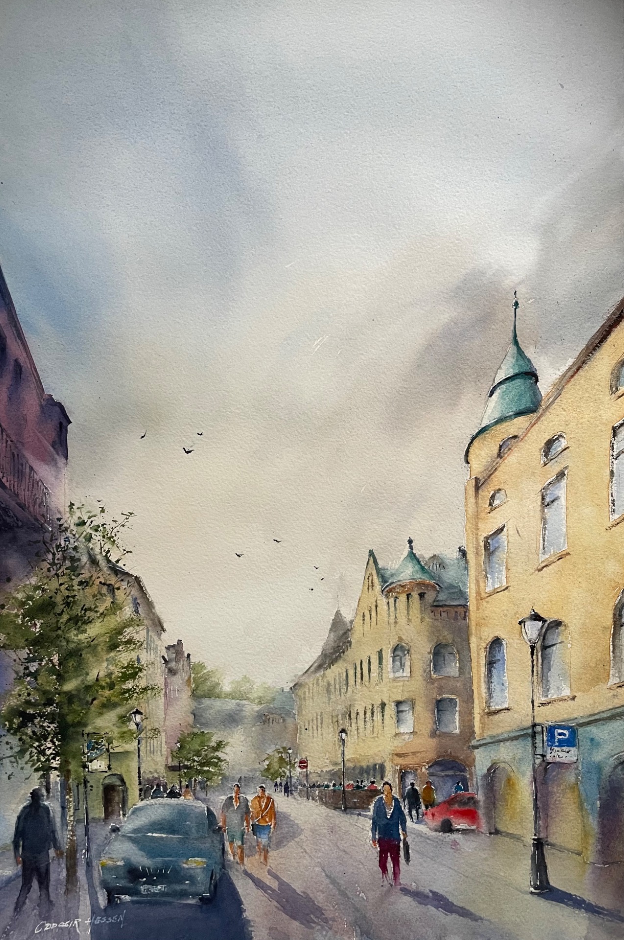 «Kongensgt» str 37x55 kr 3600